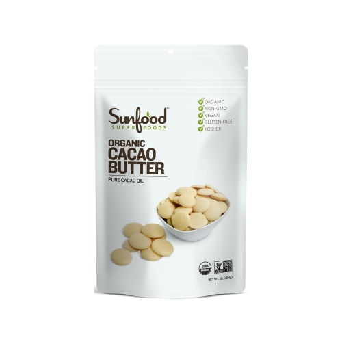 Sunfood Superfoods Cacao Butter 